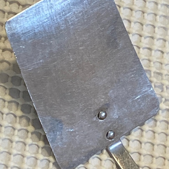 Vintage Stainless Steel Spatula with Floral Fruit Handle - Picture 8 of 9